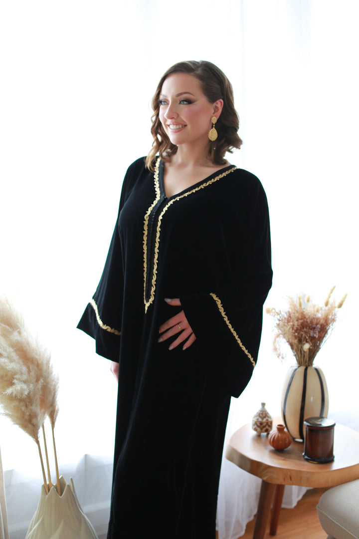 Gandoura Rita velours