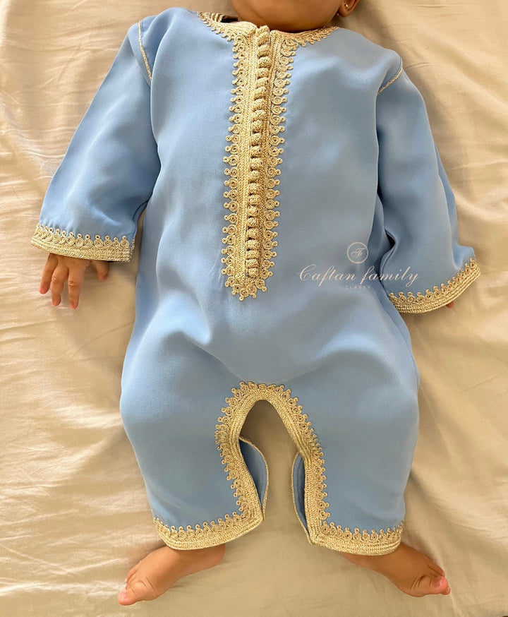 Grenouillère dabana baby blue