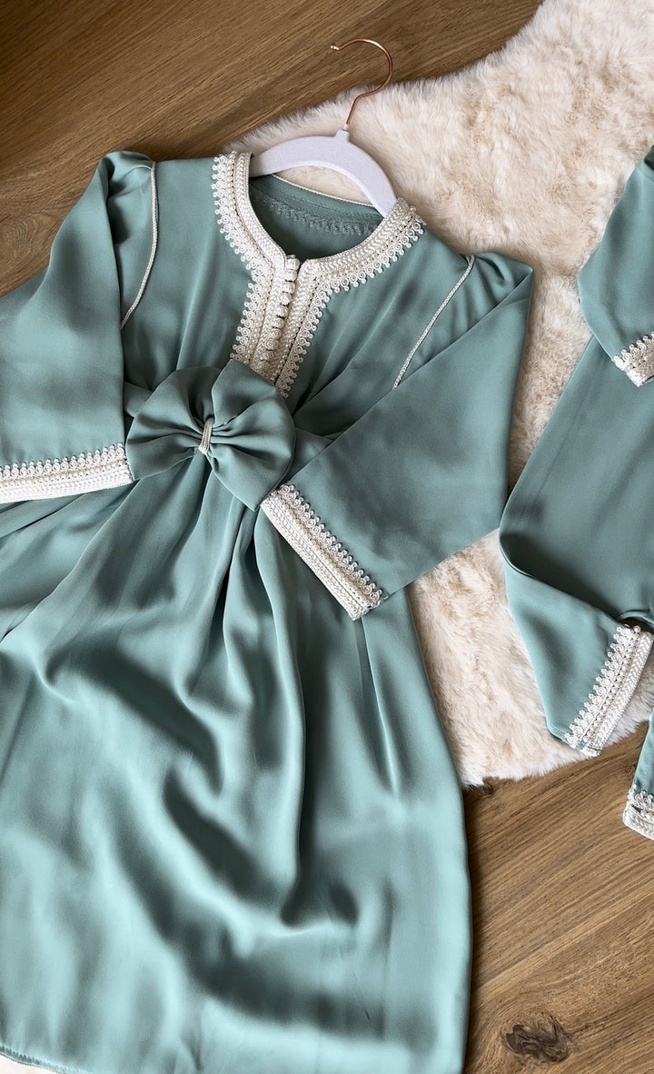 Robe caftan Éden sauge