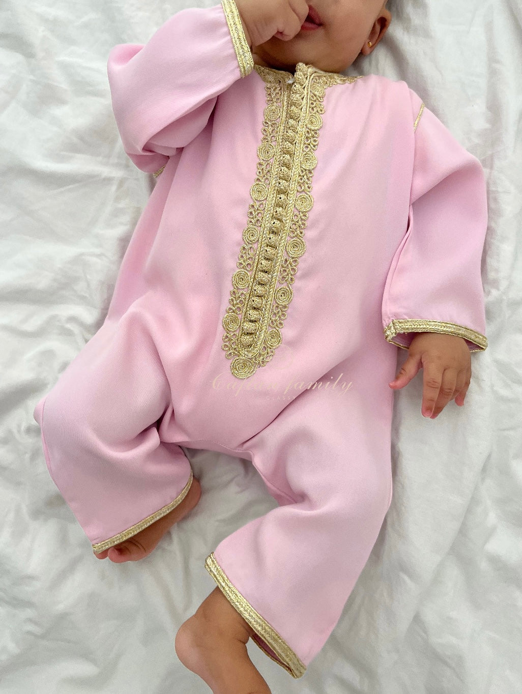 Grenouillère Aminah baby pink