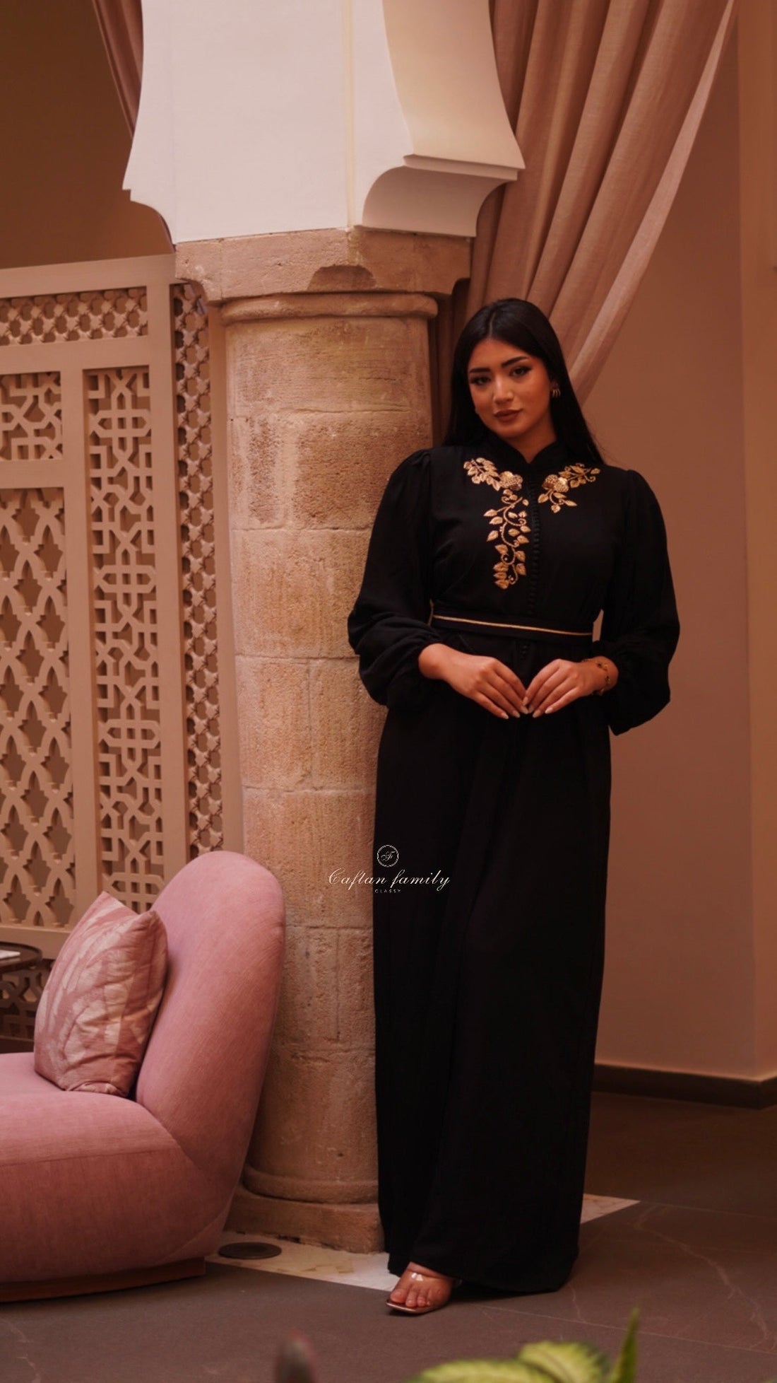 Caftan à pantalon Liyaah