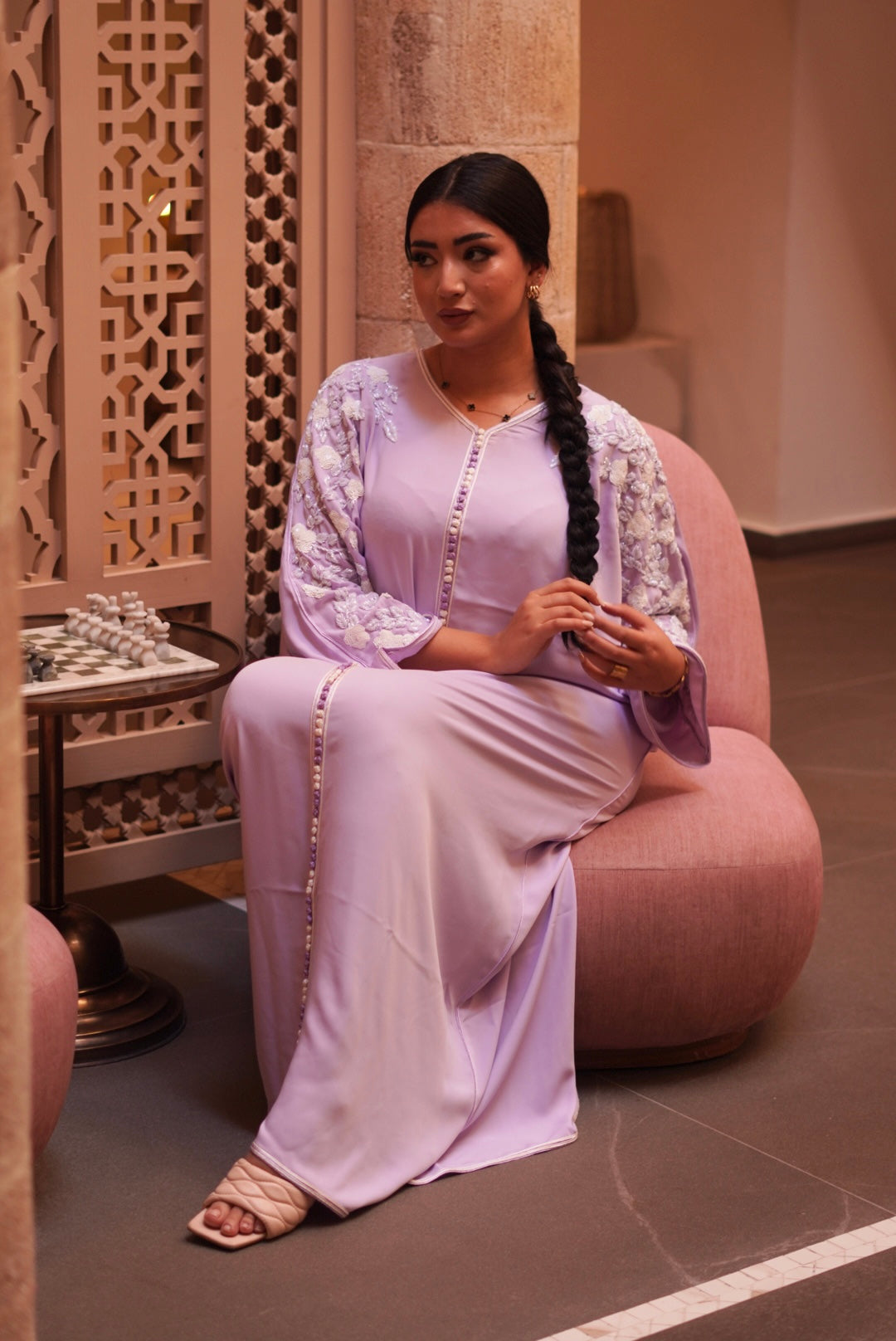 Gandoura Ella lila