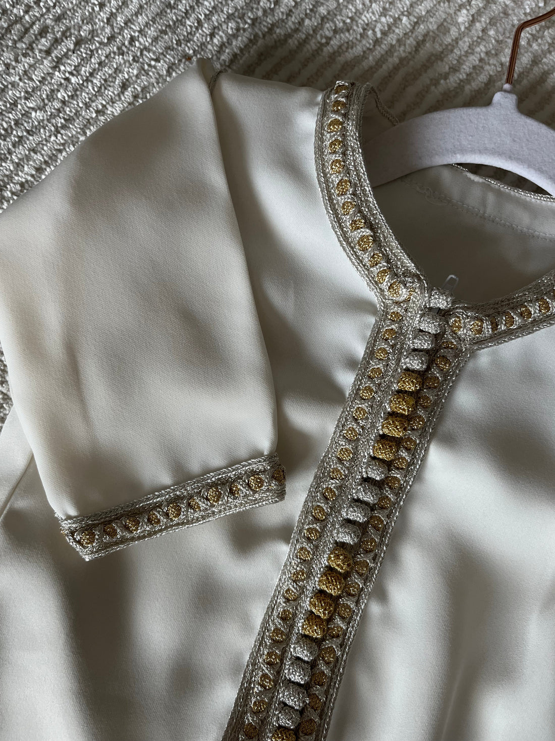 Grenouillère Aylan blanc cassé