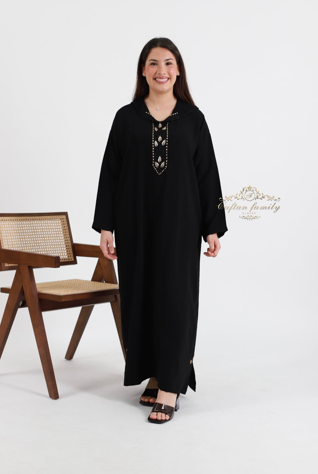 Jellaba Ilana noire