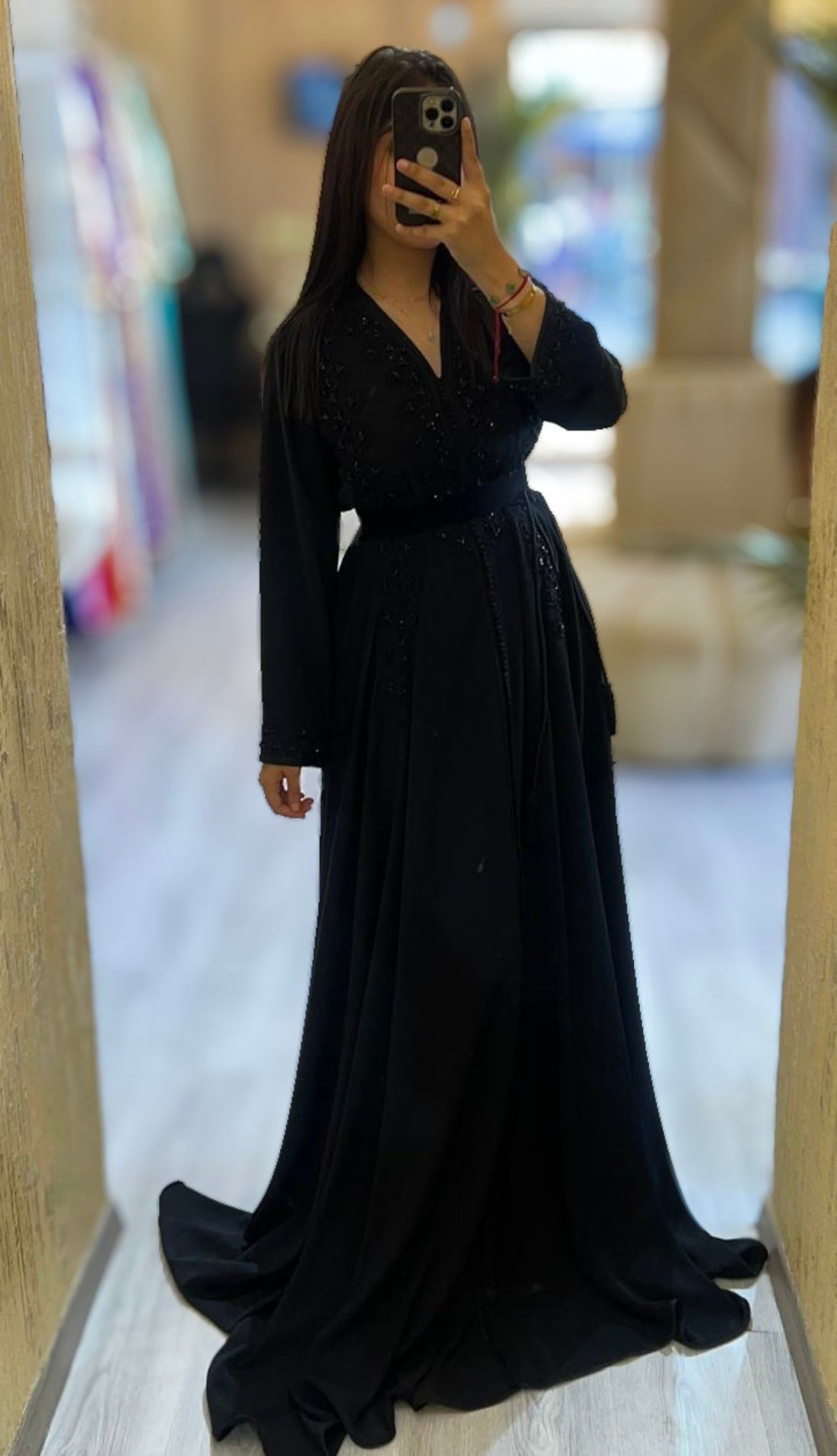 Caftan Izaa Noir
