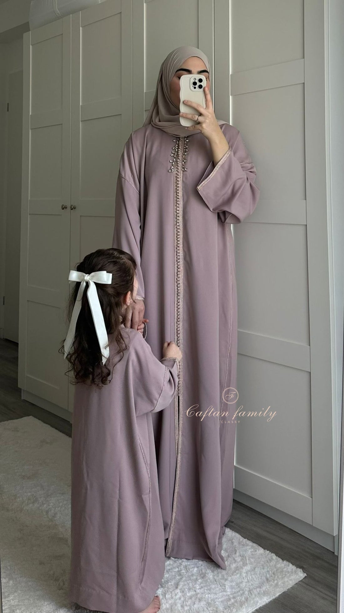 Farasha vieux rose