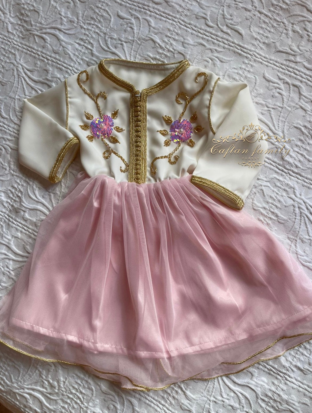 Robe Naël rose