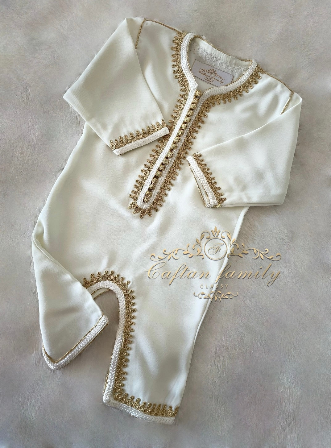 Dabana sfifa blanc/or