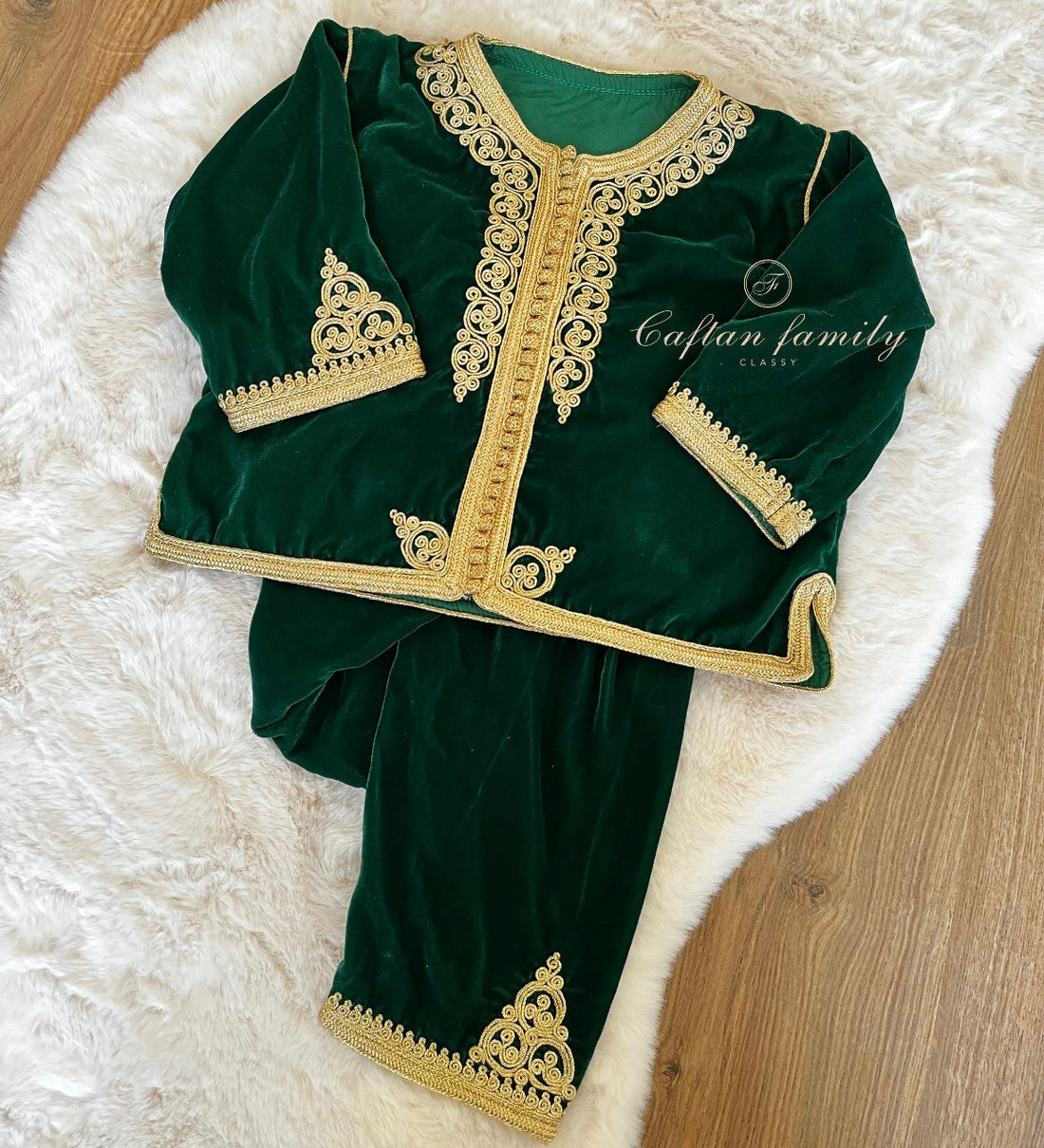 Jabador tahara velours vert royal