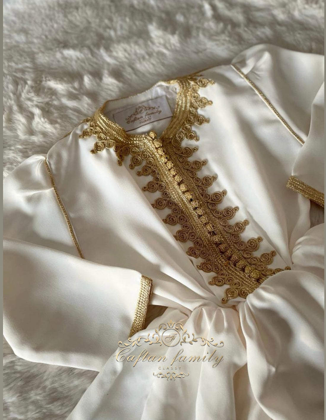 Caftan Robe crème
