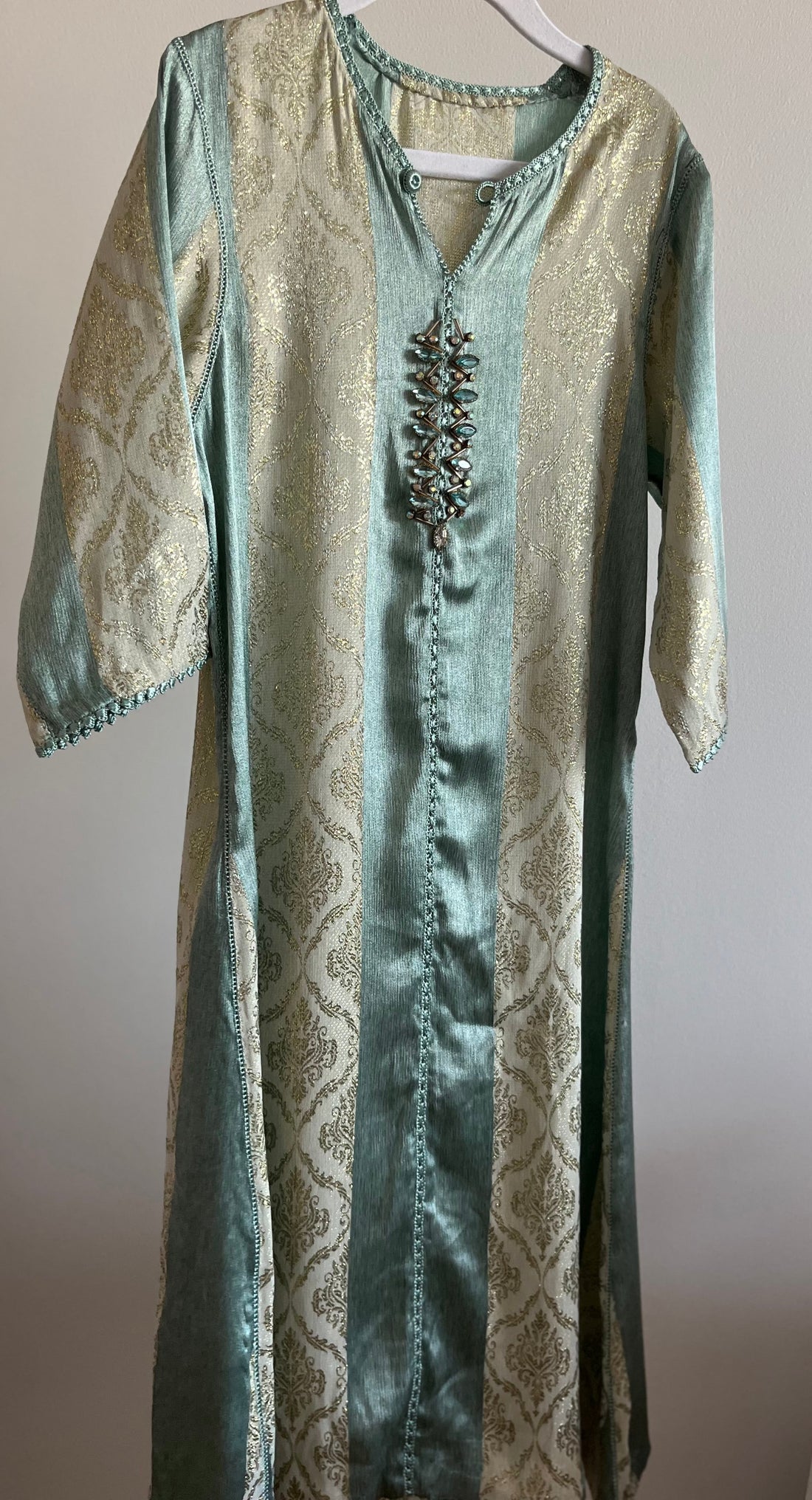 Caftan jawhara perlé