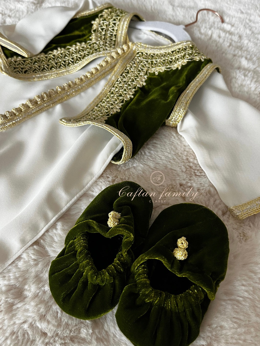 Grenouillère à gilet en velours Zayd (confection)