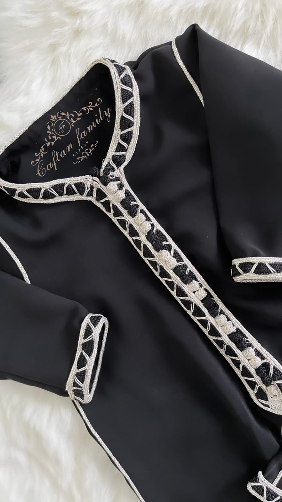 Grenouillère Souheïl noir (confection)