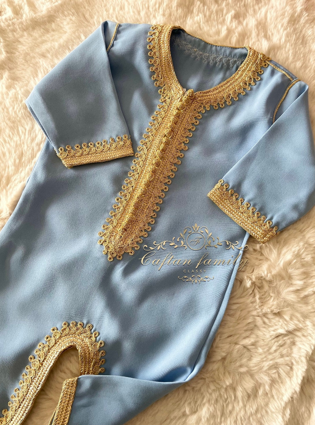 Grenouillère dabana baby blue