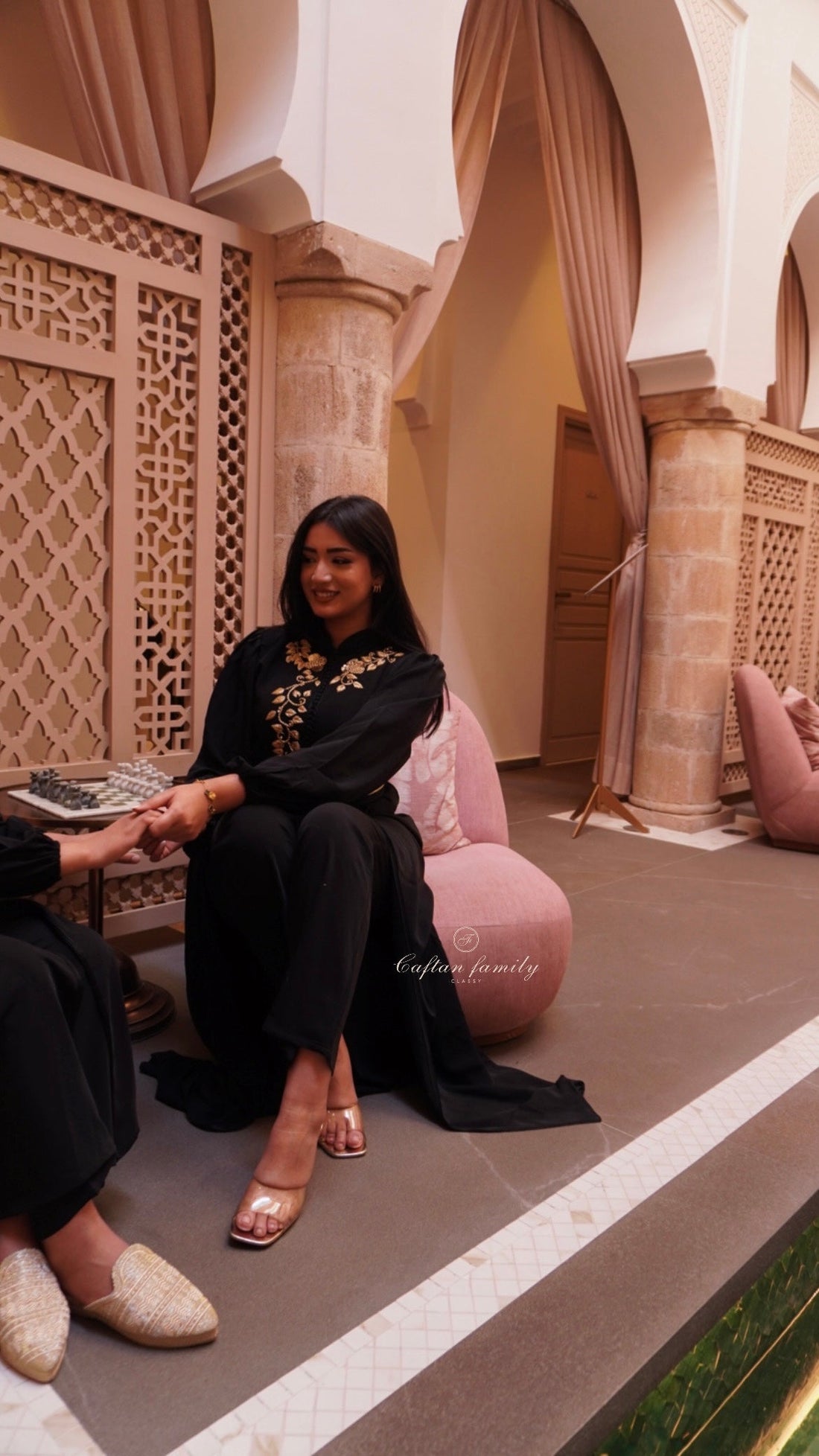 Caftan à pantalon Liyaah