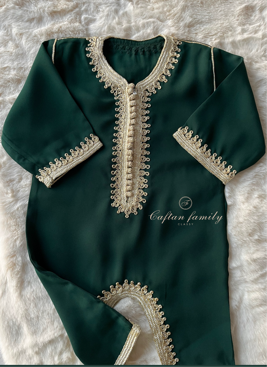 Grenouillère dabana vert émeraude