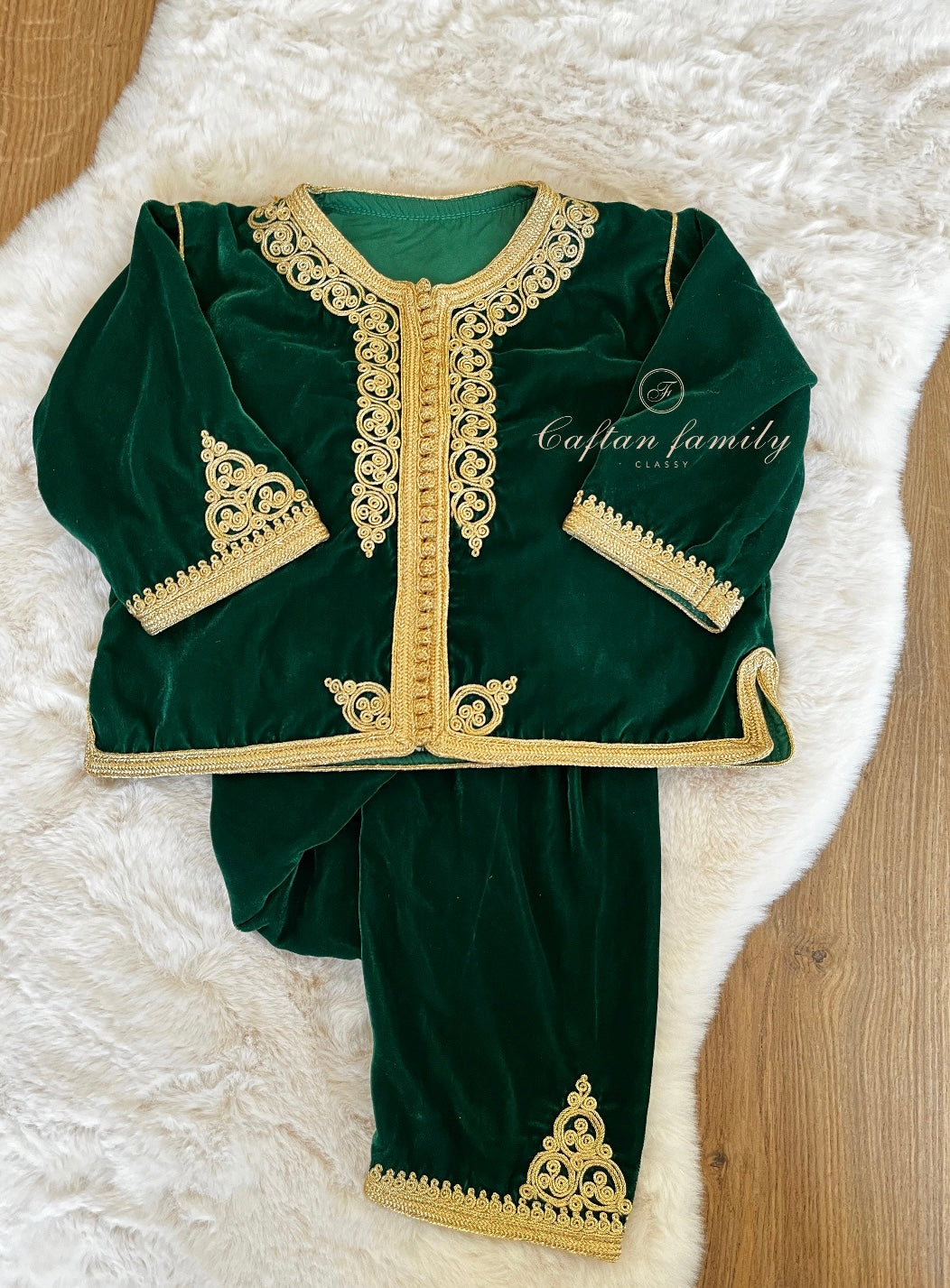 Jabador tahara velours vert royal