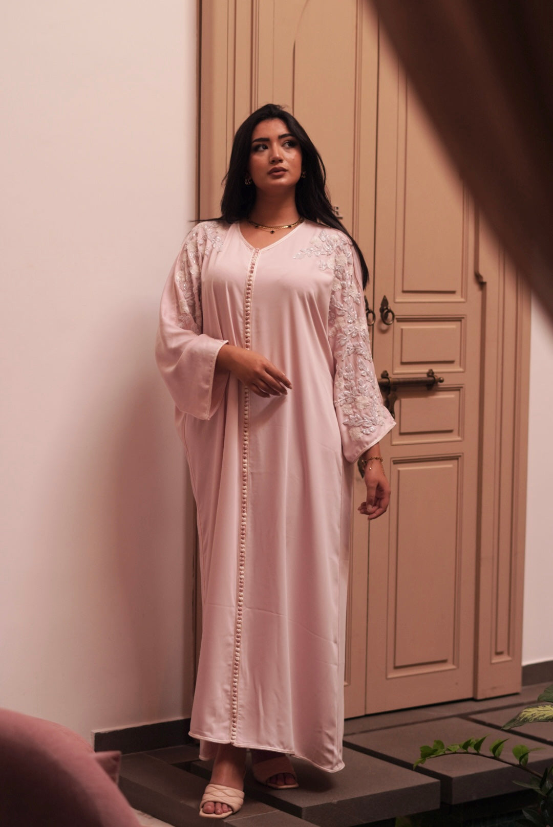 Gandoura Ella rose bébé