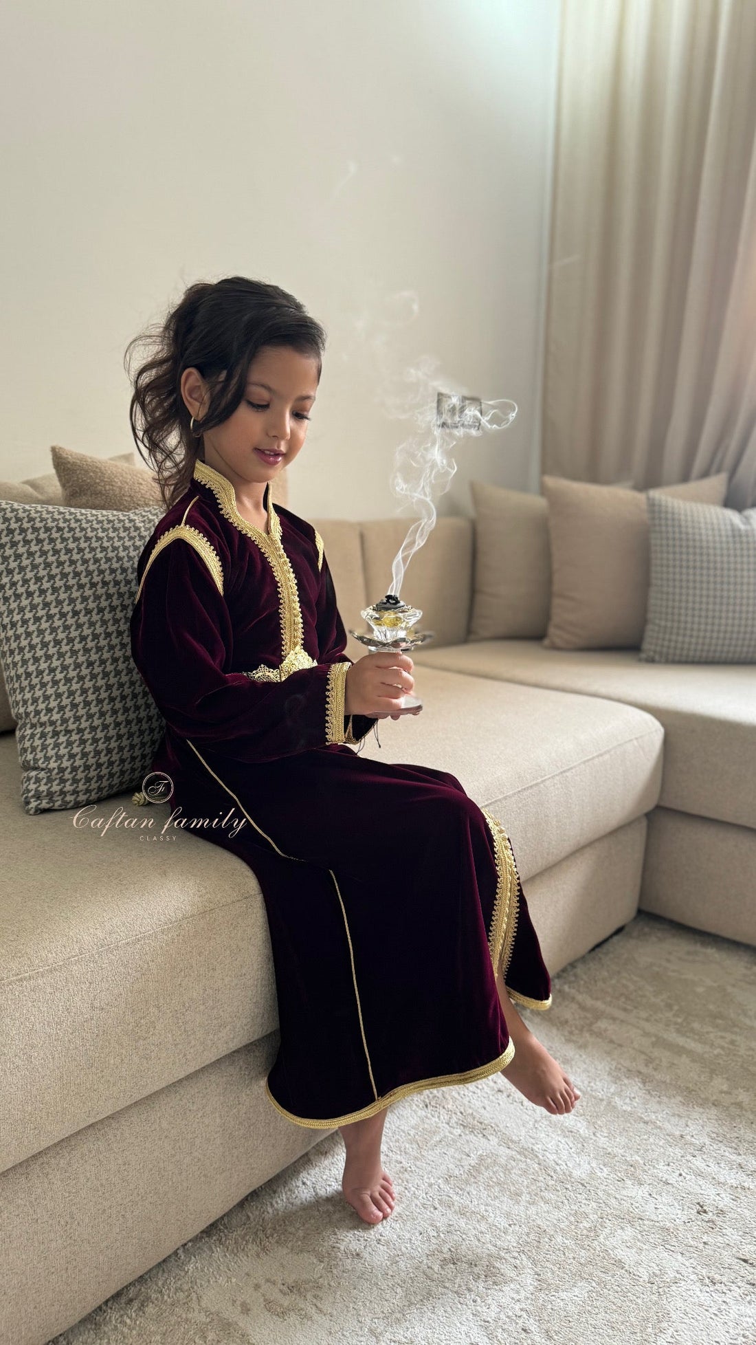 Caftan Yaqoût velours (confection)