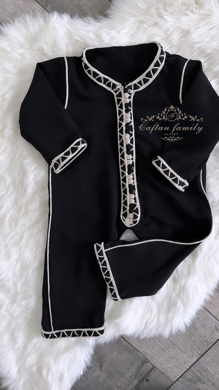 Grenouillère Souheïl noir (confection)