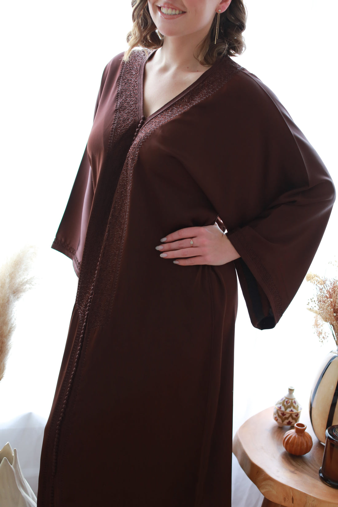 Gandoura Melya chocolat