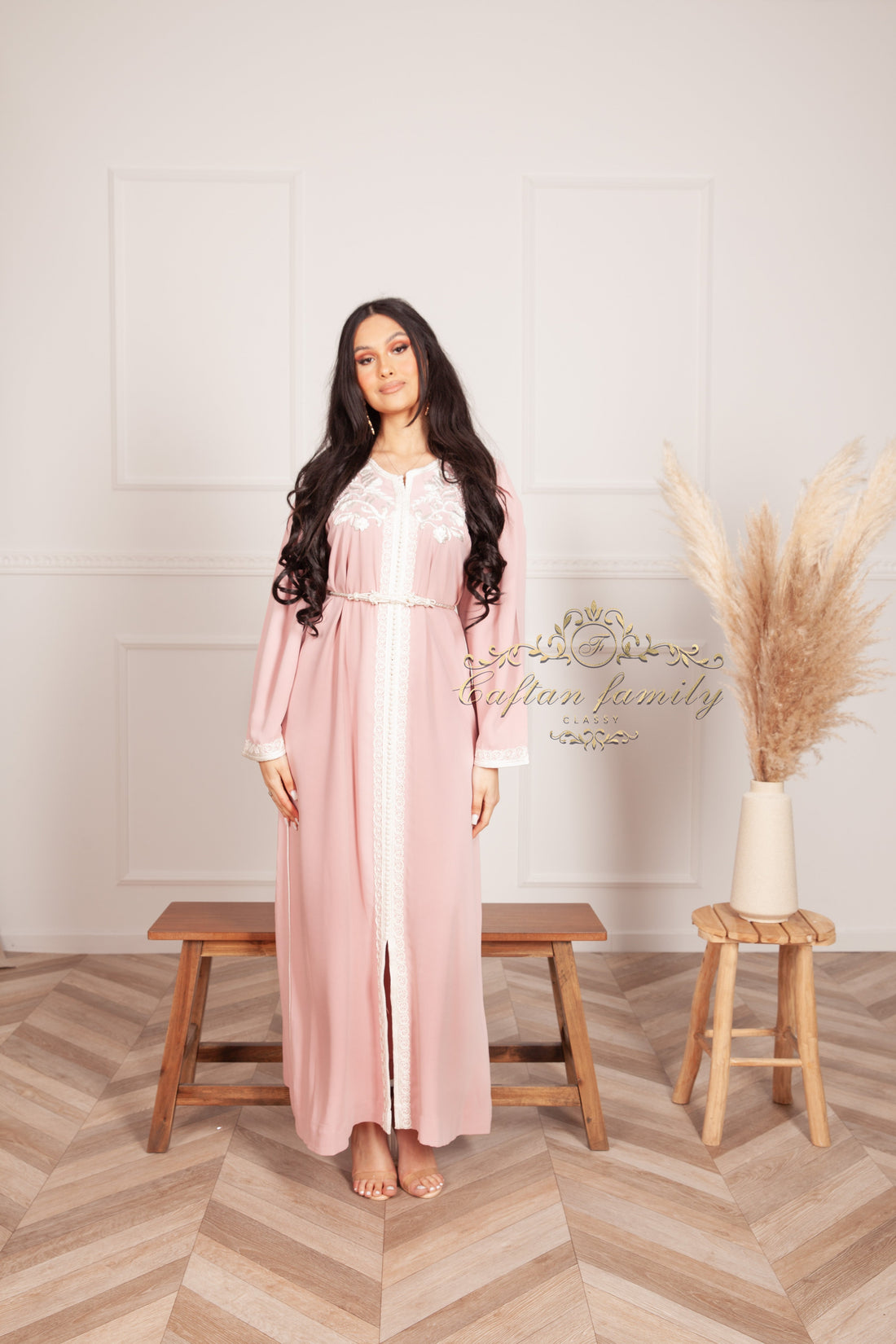 Caftan Asmae Rose