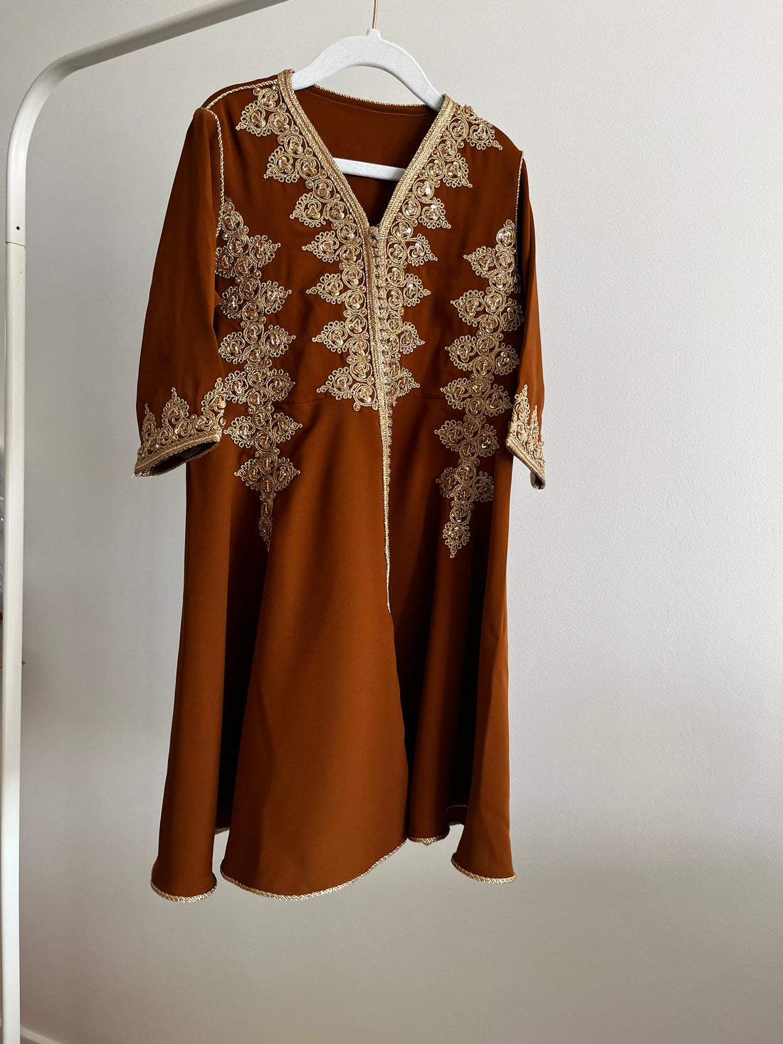 Caftan Dina chocolat