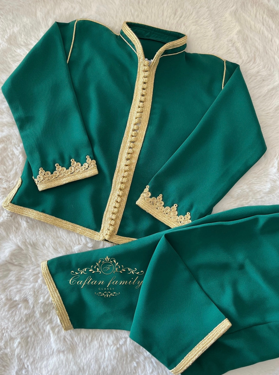 Jabador Salim vert royal or