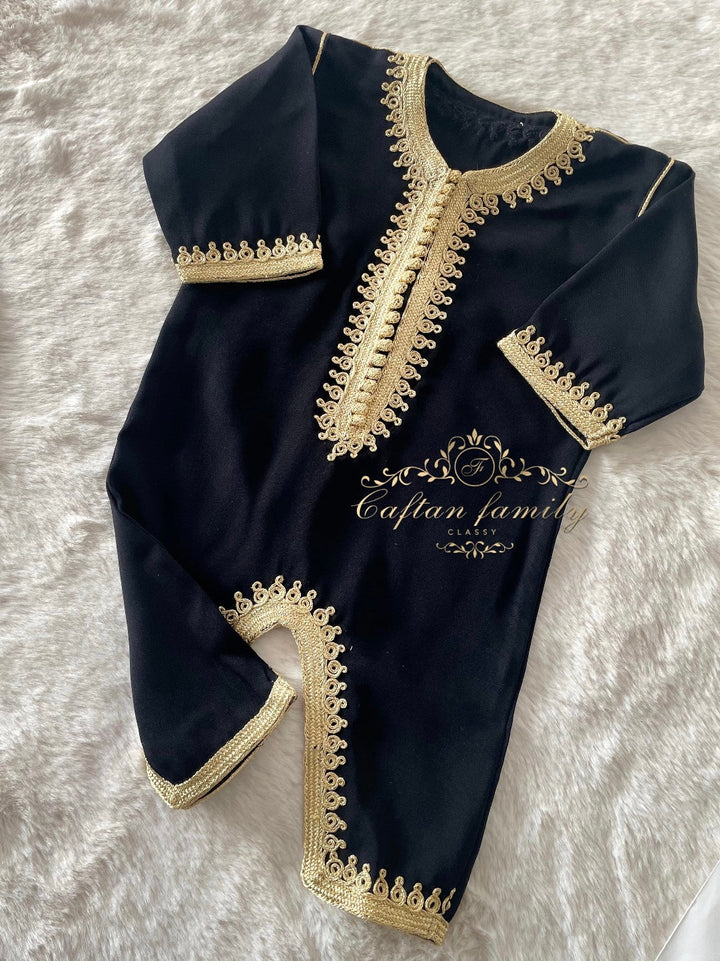 Grenouillère dabana noir