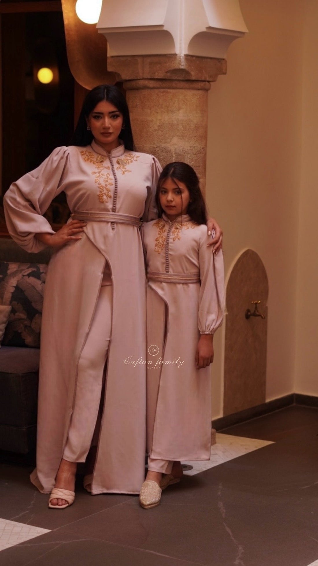 Caftan à pantalon Liyaah