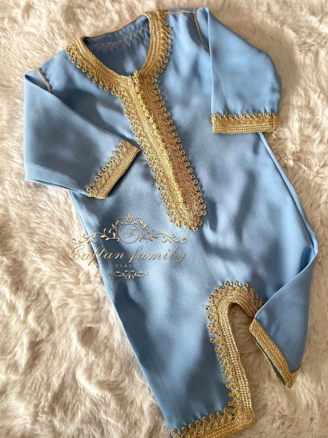 Grenouillère dabana baby blue