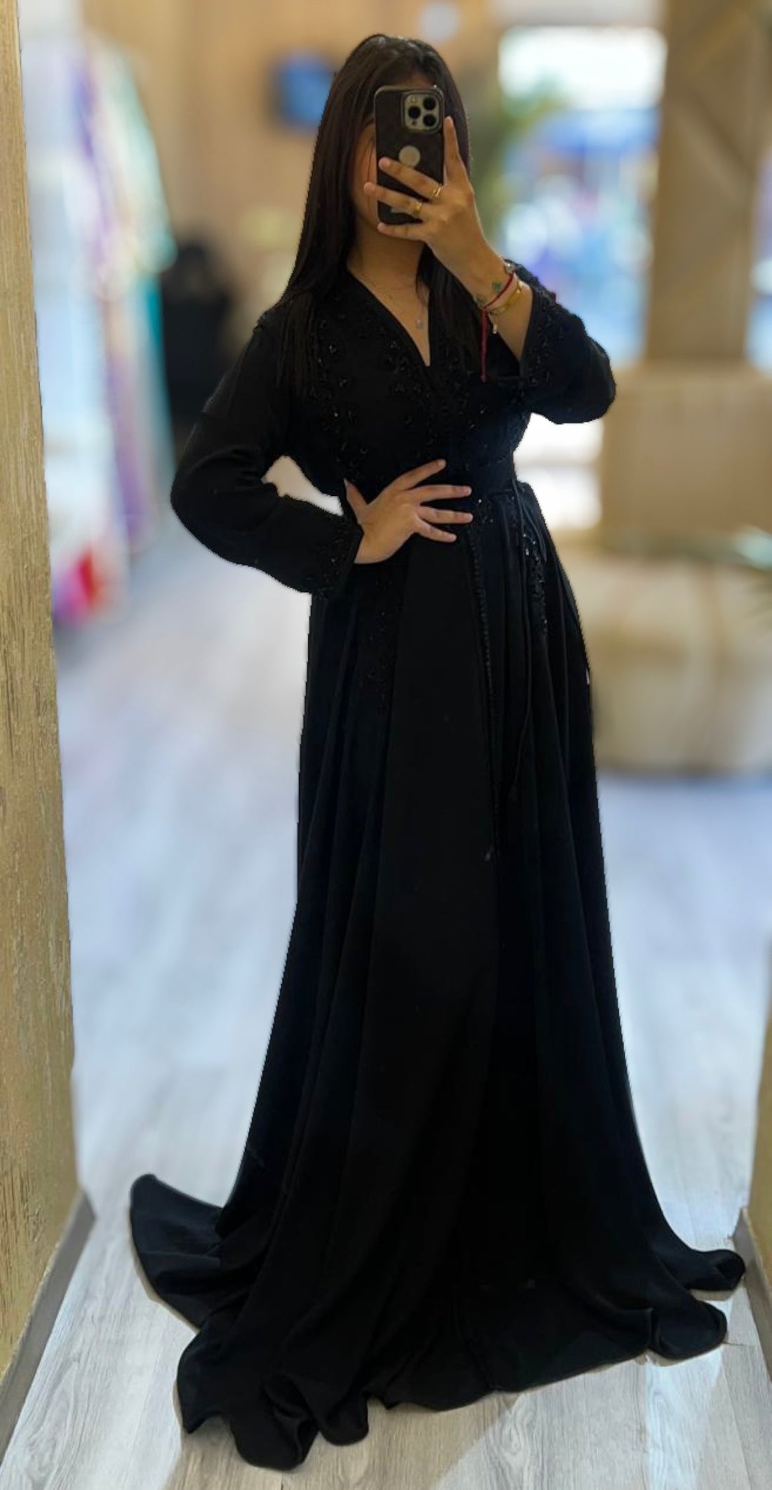 Caftan Izaa Noir
