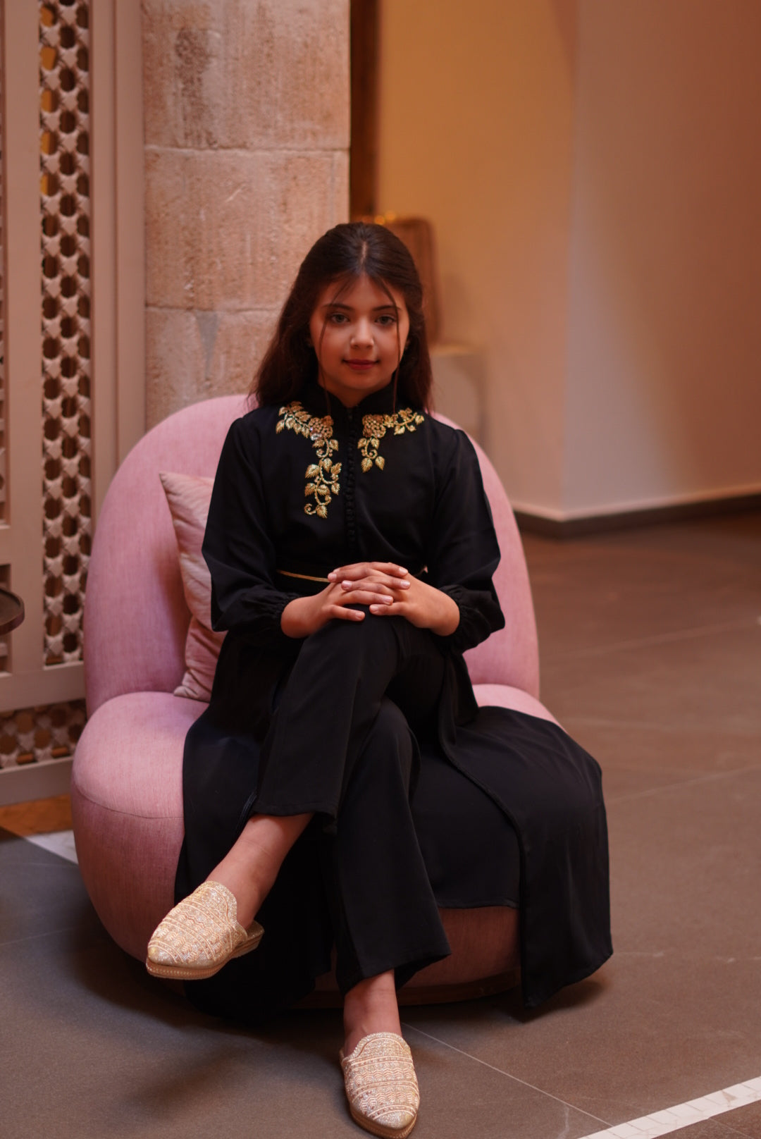 Caftan à pantalon Liyaah
