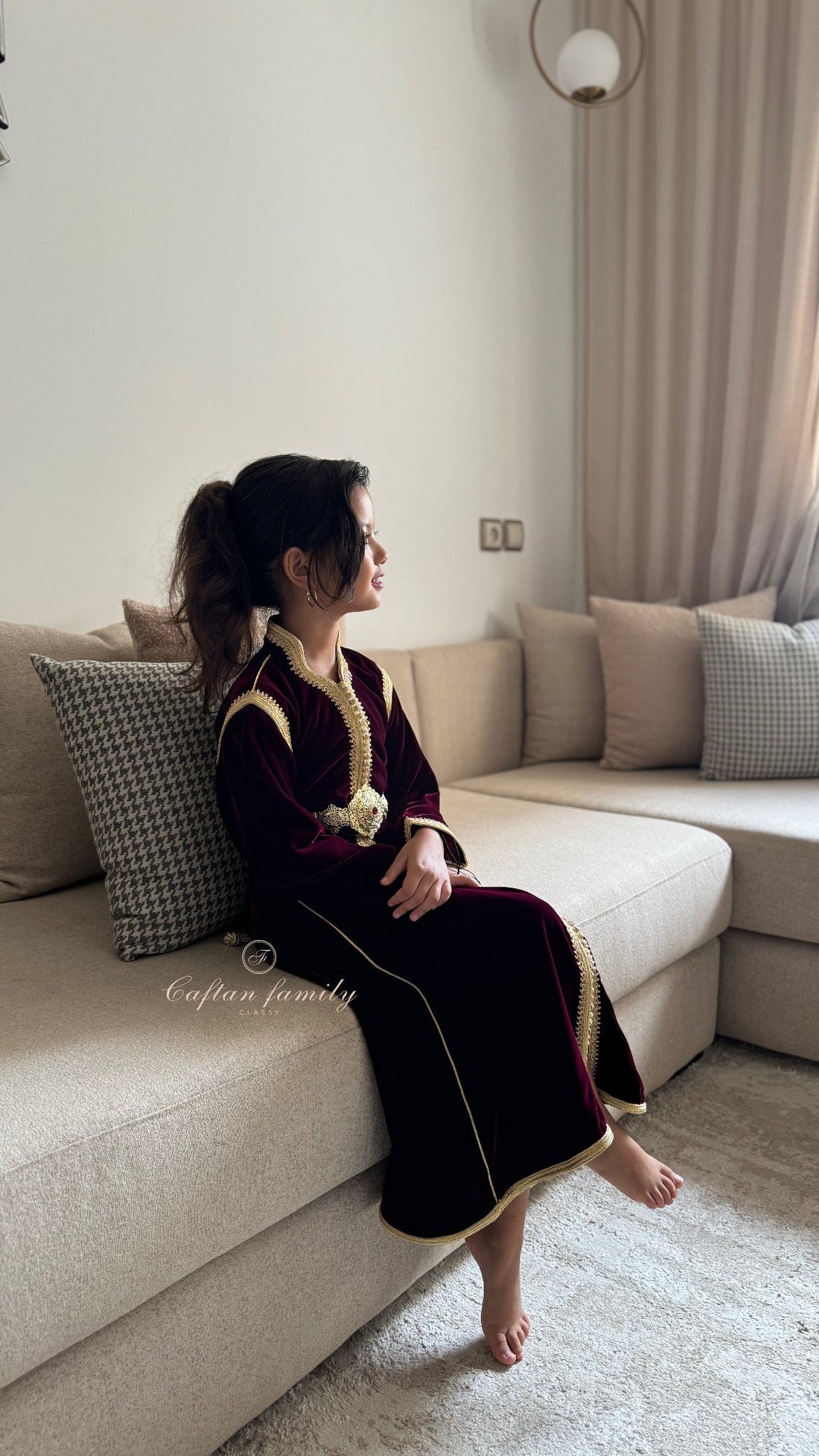Caftan Yaqoût velours (confection)