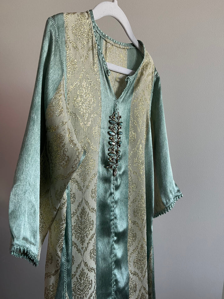 Caftan jawhara perlé