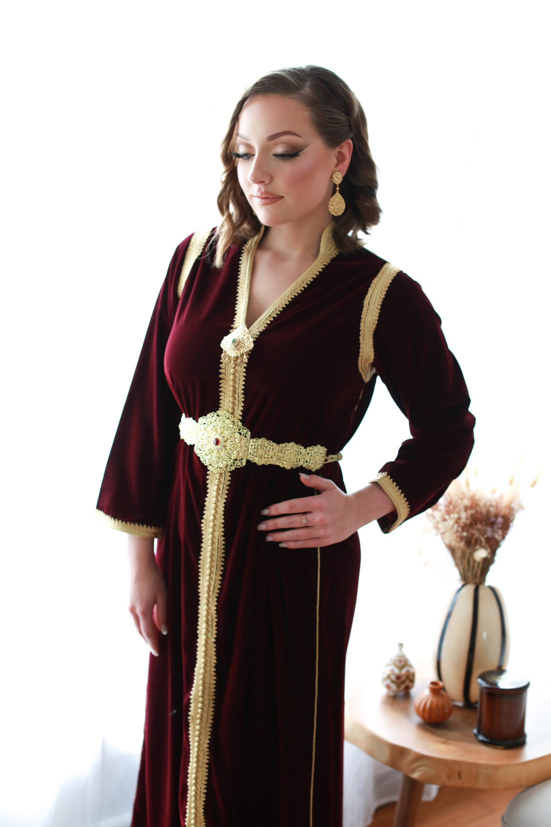 Caftan Yaqoût velours