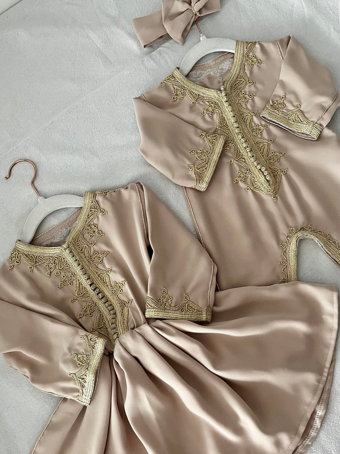 Robe Caftan Kahina nude sfifa cartier