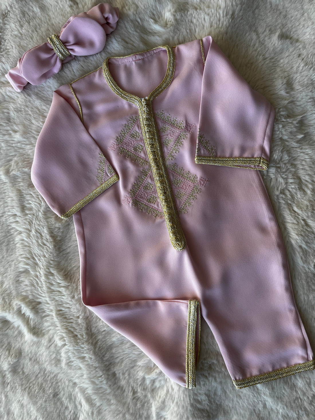 Grenouillère brodée Safia (confection)