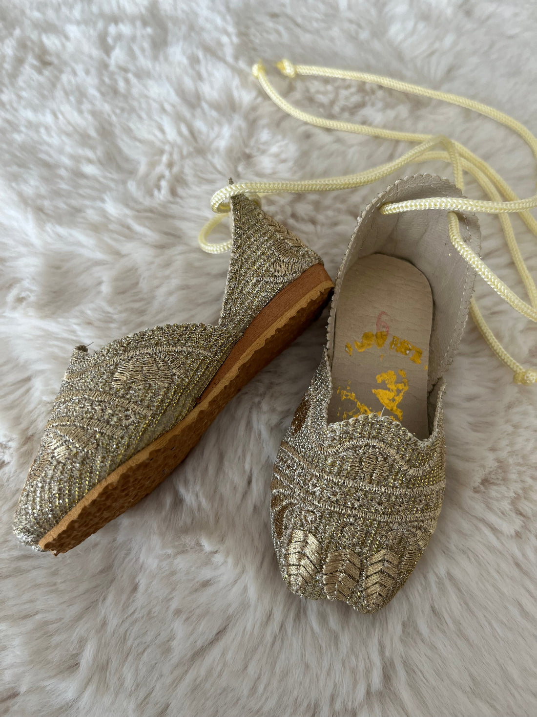 Ballerines cartier à lacets