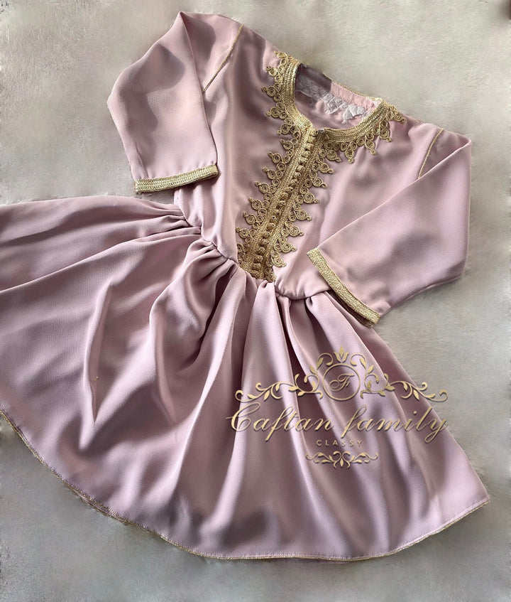 Caftan Robe rose