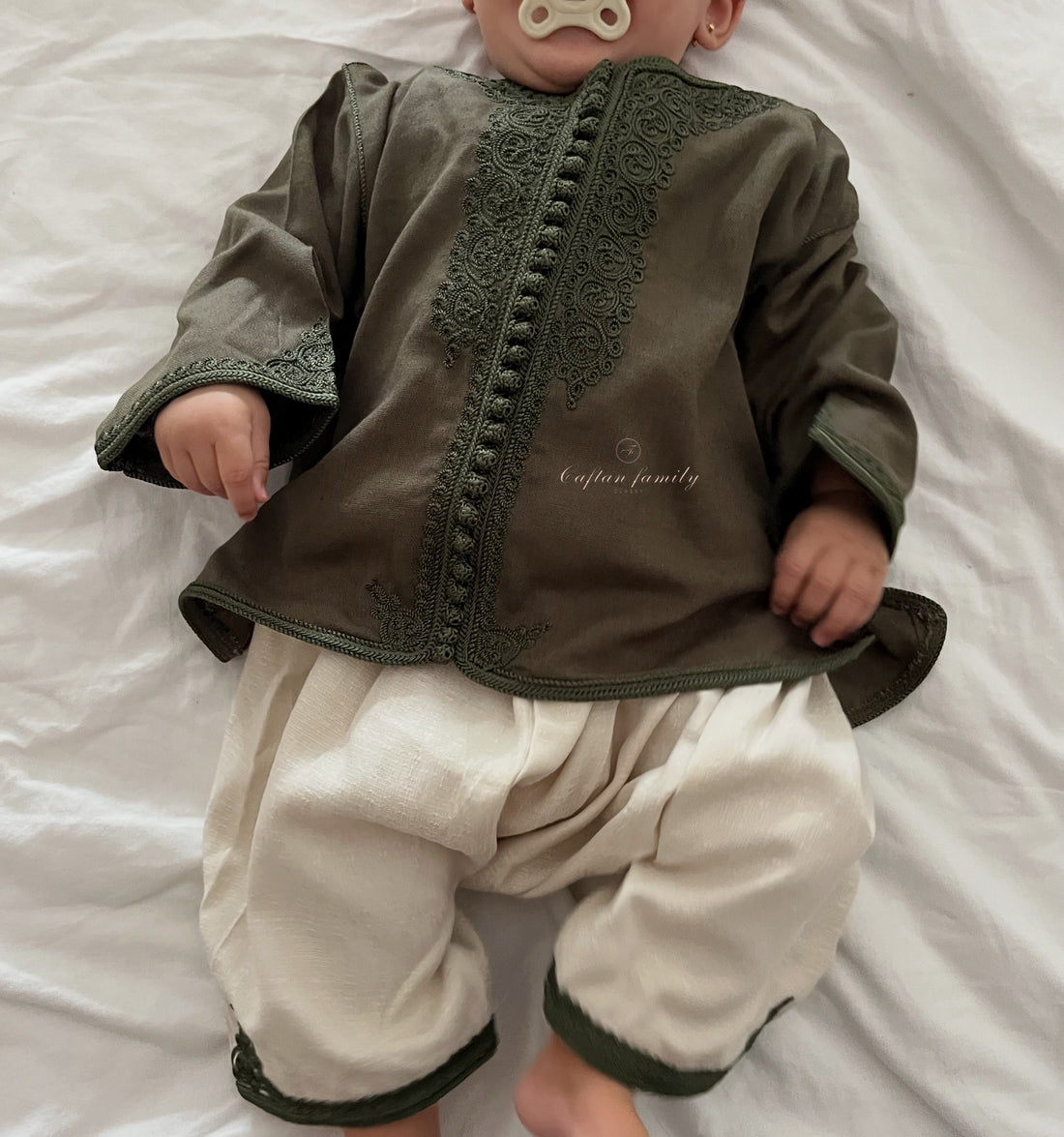 Jabador Noah lin beige olive (confection)