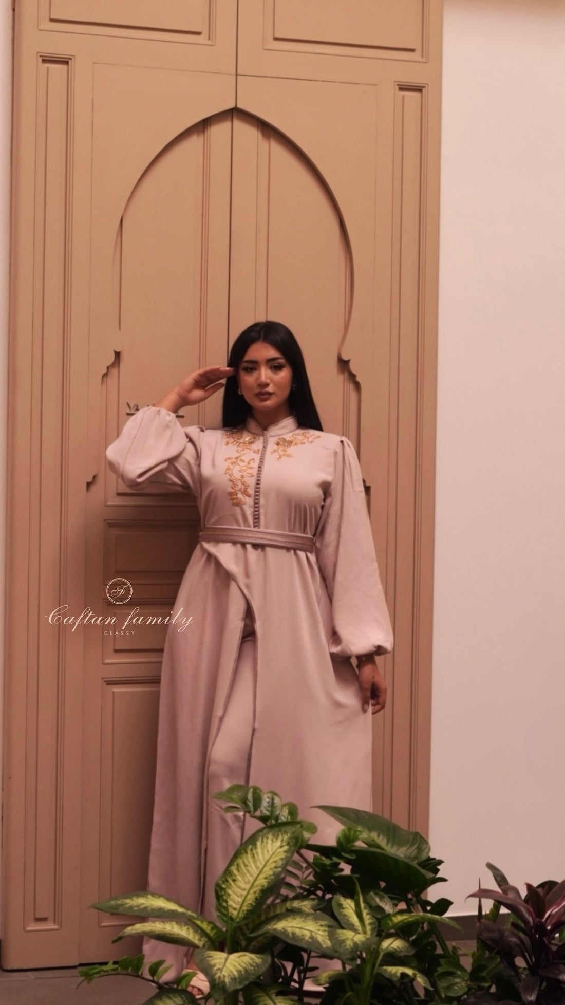 Caftan à pantalon Liyaah
