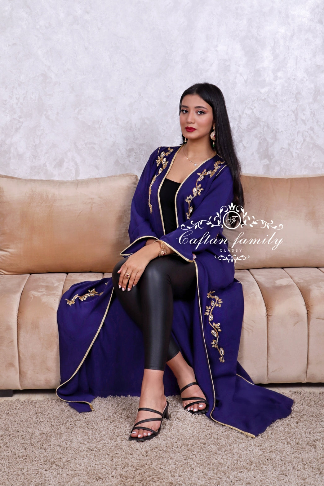 Kimono Emina bleu marine