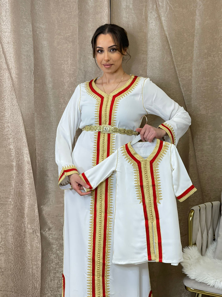 Caftan dabana (bande rouge)
